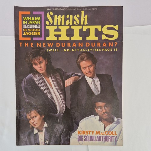 Smash hits magazine - magazine, 14-27