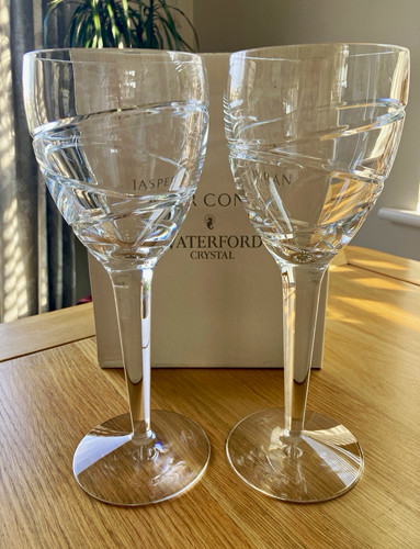 Pair waterford crystal aura - of,