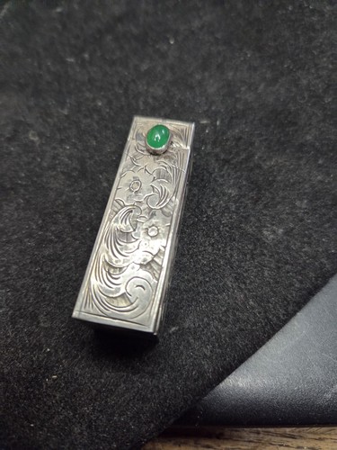 Antique 800 silver green - antique,