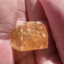 Imperial Topaz Part Crystal