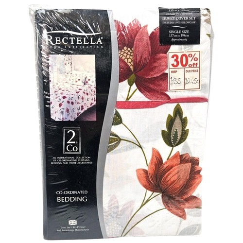 Rectella single duvet - single, cover