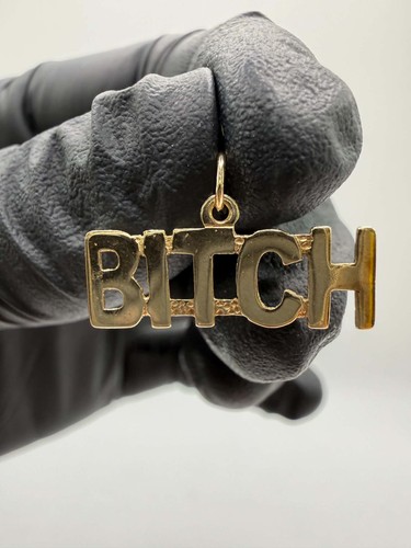 9ct sassy pendant - 9ct,