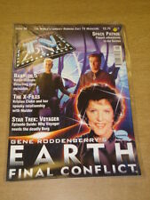 TV ZONE #96 VF VISUAL IMAGINATION UK MAGAZINE EARTH FINAL CONFLICT X-FILES