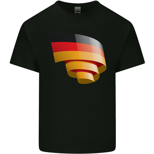 Curled germany flag german day - curled,