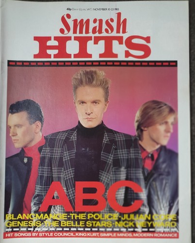 Smash hits magazine november - hits,