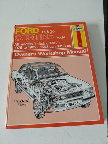 Haynes ford cortina 1v - haynes, mk
