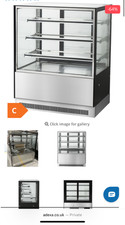 counter top cake display fridge 3 shelves Adexa