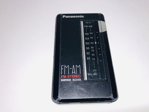 Vintage panasonic pocket radio - vintage,
