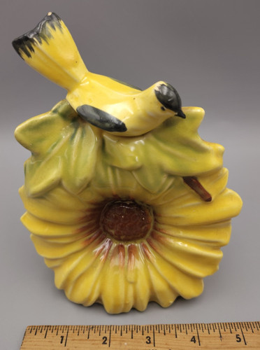 Vintage mccoy pottery yellow - pottery,