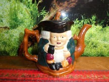 VINTAGE ORNAMENTAL TEA POT.   4.1/2" INCHES HIGH.