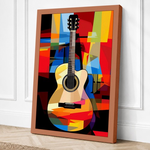 Guitar colour modern - colour,