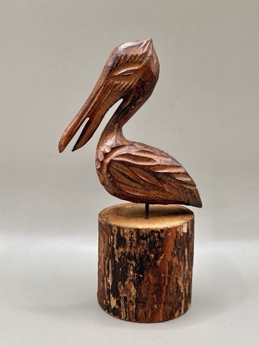 Vintage folk art hand carved - vintage,