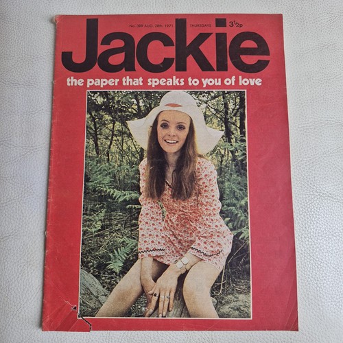 Jackie magazine aug 1971 - magazine,