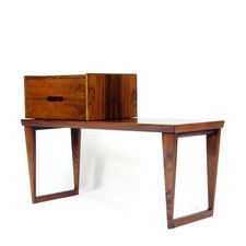 Retro Vintage Danish Kai Kristiansen Rosewood Bench Table Mid Century Modern 60s