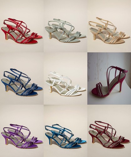 Bhs belle bridesmaid shoes red - belle,
