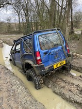 JIMNY REAR STEEL BUMPER LOW PROFILE STEEL HD HEAVY DUTY RECOVERY WINCH BRACKET