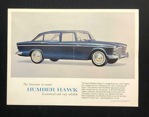 Humber hawk six seater - six,