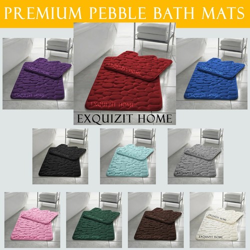 Pebbles bath mat - bath, pedestal