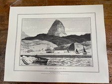 WILLIAM DANIELL 1820 Engraving Ben Suilven  Print - Reproduction Lithograph