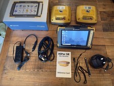 Topcon FC- 5000 and 2 x Hiper SR GPS Receivers bundle & Hard Carry cases