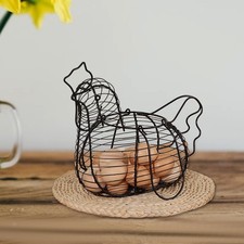 Metal Chicken Egg Basket