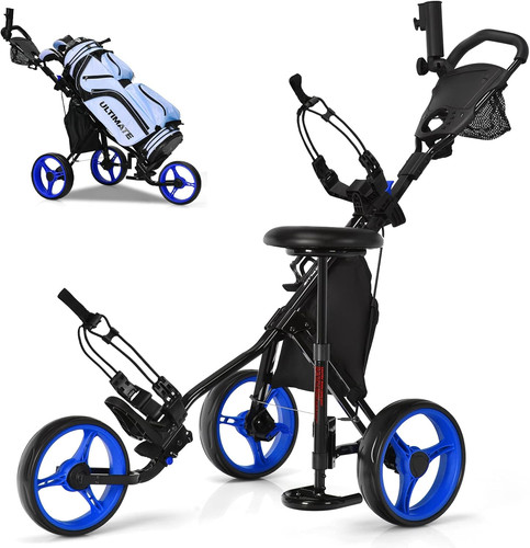 Lightweight wheel golf push - 3-wheel,