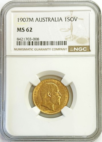 1907 gold australia - gold,