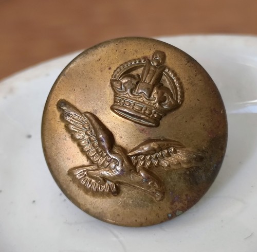 Wwii raf small 16mm brass - raf,