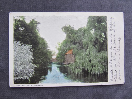 Very old postcard - very, mill