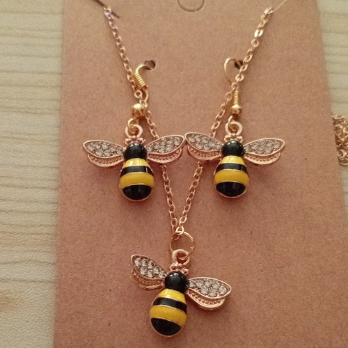Costume gold tone bee - costume,