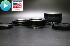 [Near MINT] Kenko DG M/AF Extension Tube Set 36mm 20mm 12mm for Minolt JAPAN