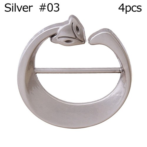 Brooch silk clasp - silk, waist