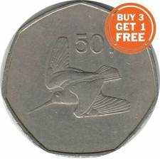 IRELAND 50P IRISH 50 PINGIN DECIMAL EIRE CHOICE OF DATE 1970 TO 2000