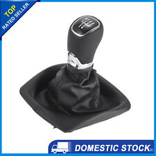 Pack of 1 For Skoda Octavia 2004-2013 5 Speed Manual Gear Shifter Knob w/ Cover