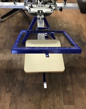 Screen printing carousel jacket hold down, Umbrella hold down Equipment