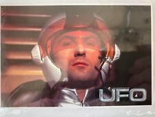 UFO Postcard Gerry Anderson Interceptor Pilot
