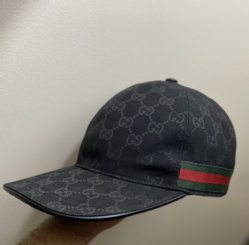Gucci black monogram web - gucci,