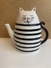 Cute striped black and - cute, white