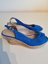 TU Cork Wedge Sandals Size 6