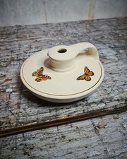 Vintage Holkham Pottery Candle