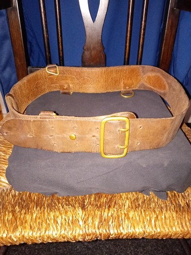Officers leather sam - leather, browne