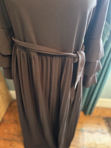 Vintage 1970s polyester maxi - 1970s,