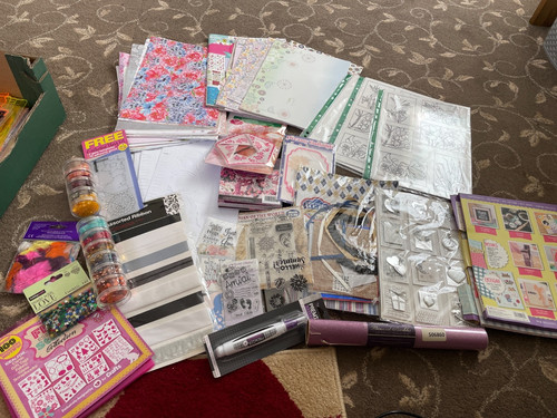 Joblot card making - joblot, items
