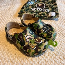 Bape x Crocs A Bathing Ape