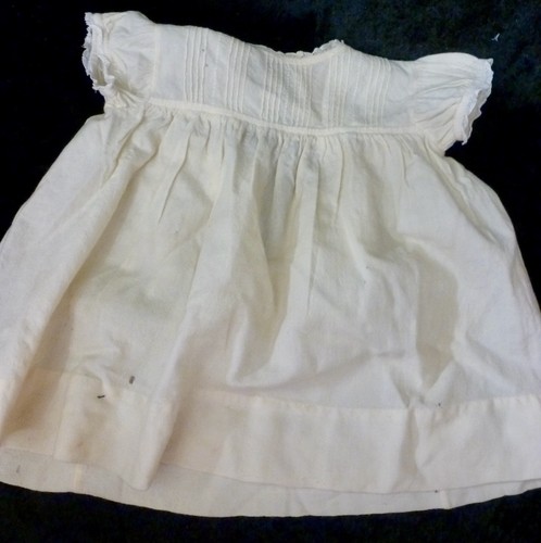 Old dress for antique doll - old,