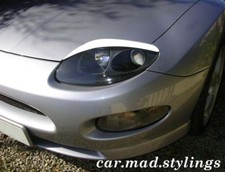 Black Plastic Eyebrows to fit