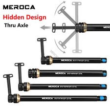 Hidden Bike Thru Axle, Aluminum Alloy 12/15mm Rear Wheel Thru Axle M12/M15(P1.5)