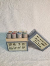 Lafayette Plug In Coils For Te-18 Grid Dip Meter Vintage A-H Coils