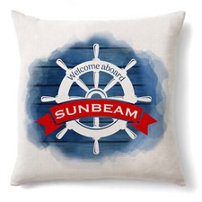 Personalised Boat cushion