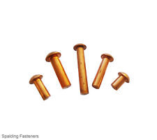 SOLID COPPER ROUND HEAD RIV